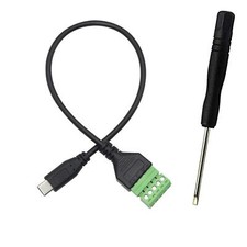 Usb C Terminal Type C Male Screw Terminal Block Connector Solderless Pluggable 5