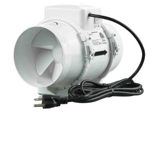 Accesorio HVAC VENTS-US 7.5"HX6.6"LX9.7"W Ventilación Motor Doble Velocidad Durable