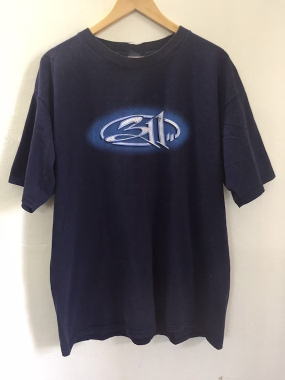 311 スリーイレブン Tシャツ XLサイズ 白 Three Eleven 311 Promo Album T shirt Full Size S-5XL SN348