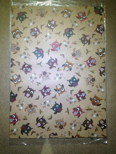 5 Sheets Of Glick Christmas (Xmas) Wrapping Paper 50CM x 70CM (Flat Wrap) - Picture 3 of 22