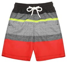Boys Swim Trunks Boys Bathing Suit Quick Dry Boardshorts Size 5-6