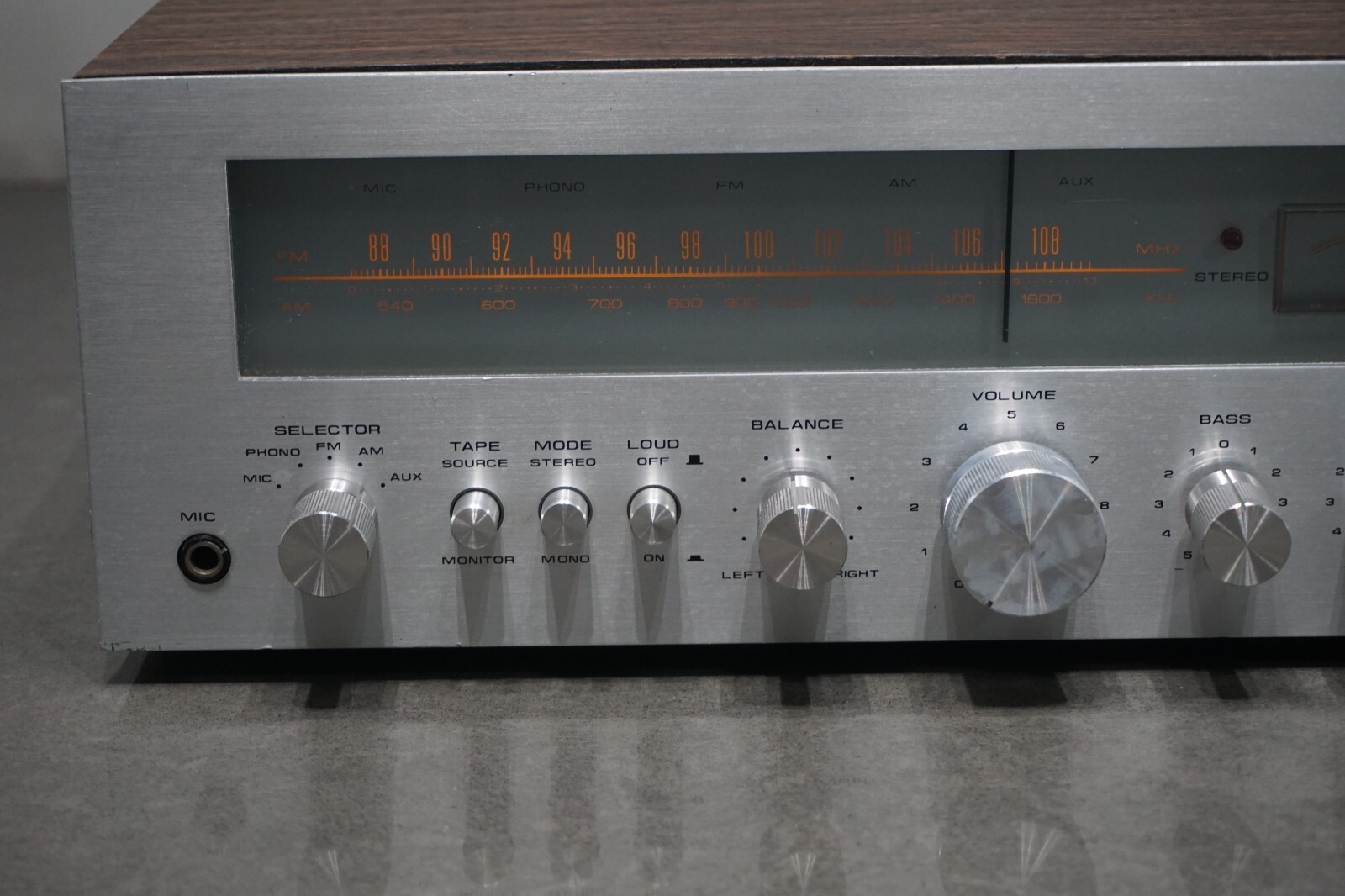 Rare Vintage Synergistics R301 Stereo receiver ASIS For parts or Repair