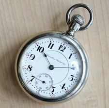 1905 HAMILTON Railroad Pocket Watch 18s Grade 940 21 Jewels Adjusted Openface