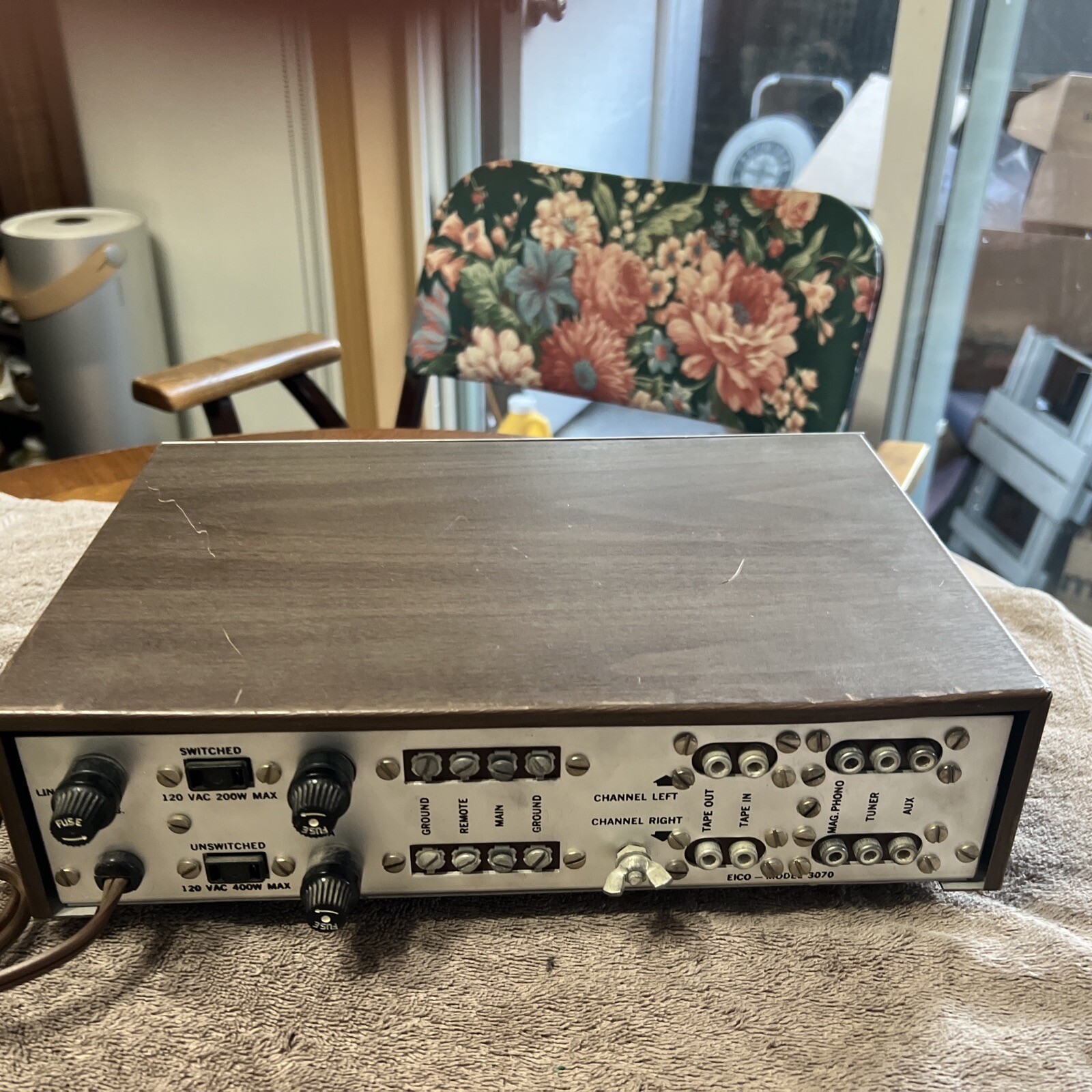 EICO CORTINA Model 3070 Stereo / Power Amplifier eBay