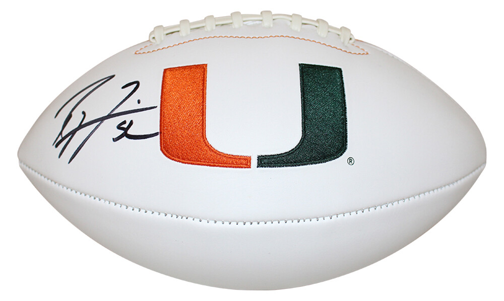 Ray Lewis Autographed Signed Miami Hurricanes Eclipse Mini Helmet Beckett 