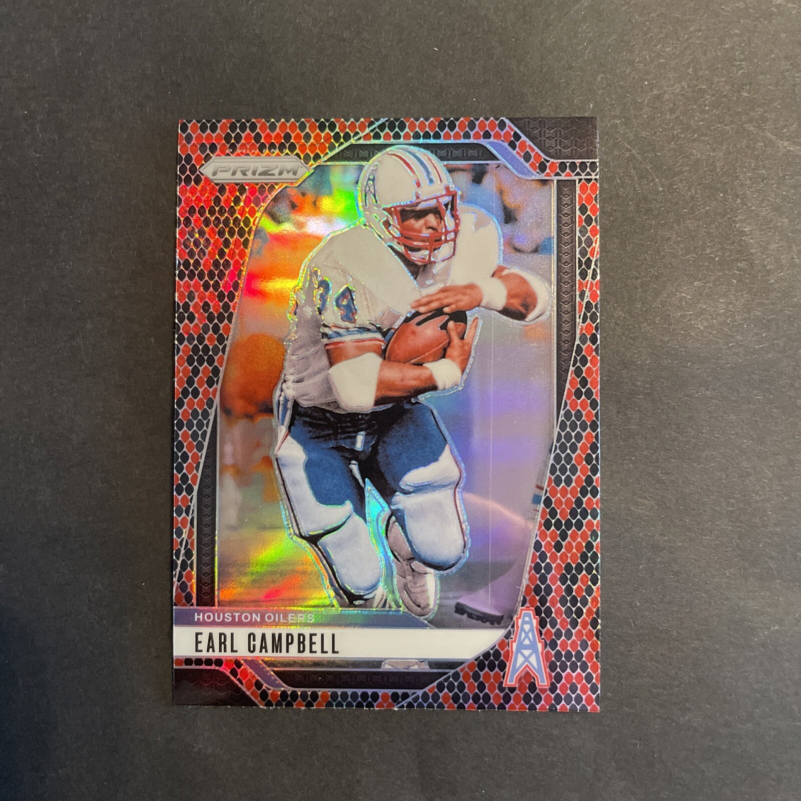 Earl Campbell 2024 PRIZM SP SNAKESKIN