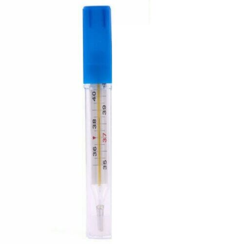 Adult Kids Medical Classic Glass Clinical Oral Armpit Thermometer Mercury Free - Picture 5 of 7