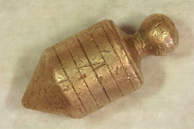 Bronzesittich. Blei. 19. Jh. Bronze Perico. Plumb Bob.