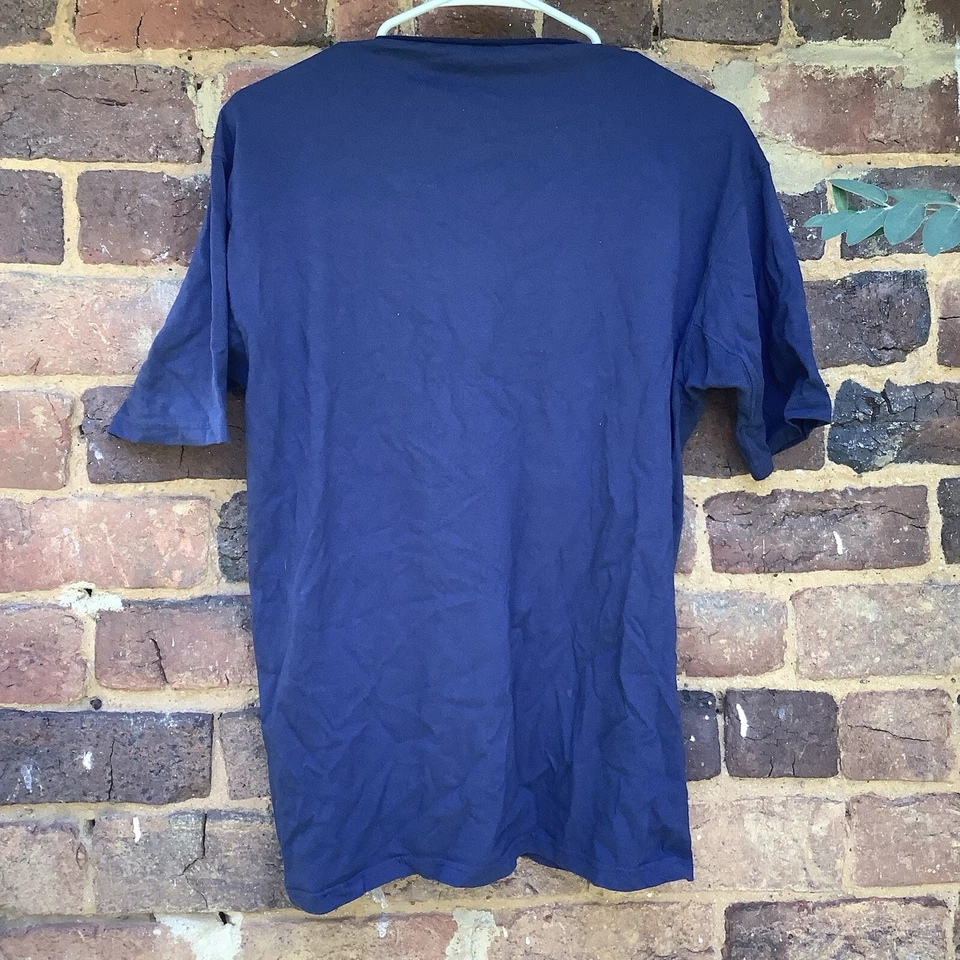 NIGEL CABOURN ALGODÓN AZUL MARINO Henley HECHO EN JAPÓN Talla 46 Exclusivo de Hong Kong Foto 3 de 3