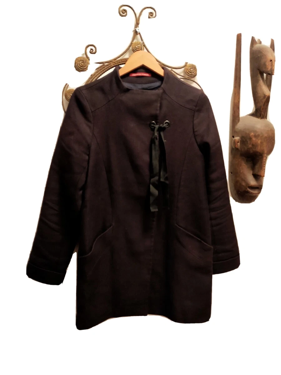 Manteau / Tunique Comptoir Des Cotonniers Tafari - Taille 36 - Couleur Grise - 100% Coton - Occasion Très Bon état