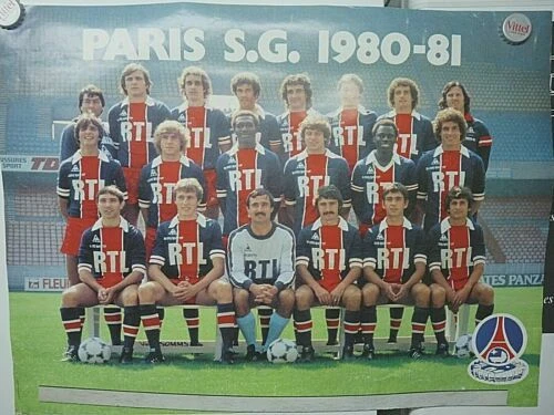 Objets d'avant 2000 de collection sur le football club français