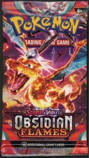 Pokemon SV Obsidian Flames Booster Pack - 10 Cards / Pack - Random Art - SEALED