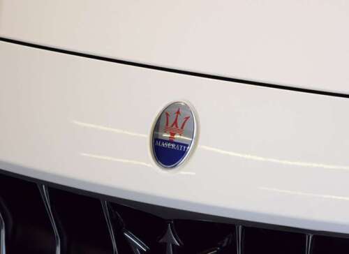 Insignia emblema de capucha delantera de automóvil para Maserati Quattroporte Levante Ghibli GranTurismo - Imagen 7 de 8