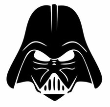 Disney Star Wars Darth Vader Vinyl Window car Decal/Sticker