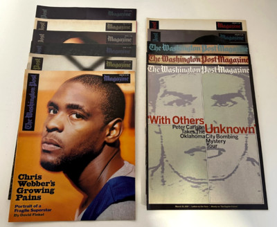The Washington Post Magazines Lot Of 11 (1994-1998)