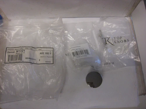 2 yes 2 Top Knobs m1321 Bergen 1-1/4 Inch Mushroom Cabinet Knob - Nickel - Picture 1 of 6