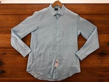 Van Heusen Men's Long Sleeve Button Up Shirt Bermuda Big and Tall Size XLT