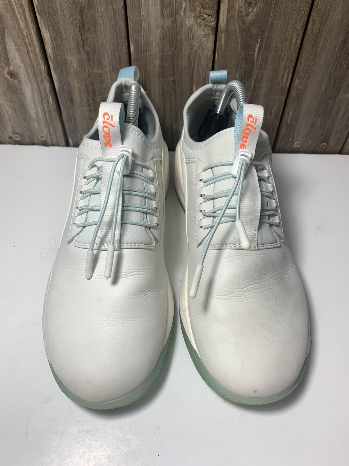 Clove Classic Nursing Sneaker Fresh Mint White W 10.5 /M9 Slip On Shoe