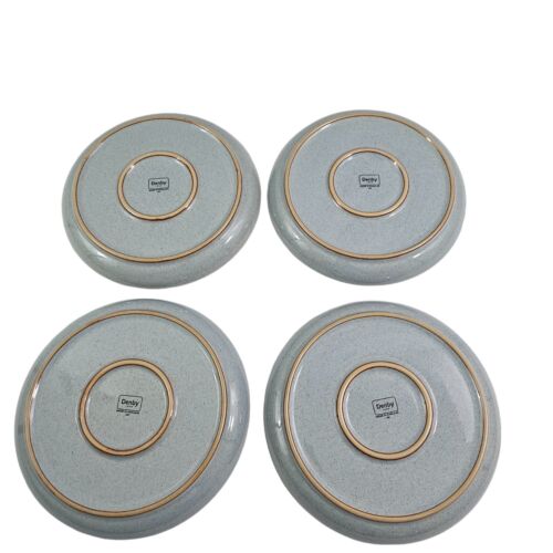 Denby Langley Heritage Terrace Salad Luncheon Stoneware Dinner Plates - Set of 4 - Picture 2 of 23