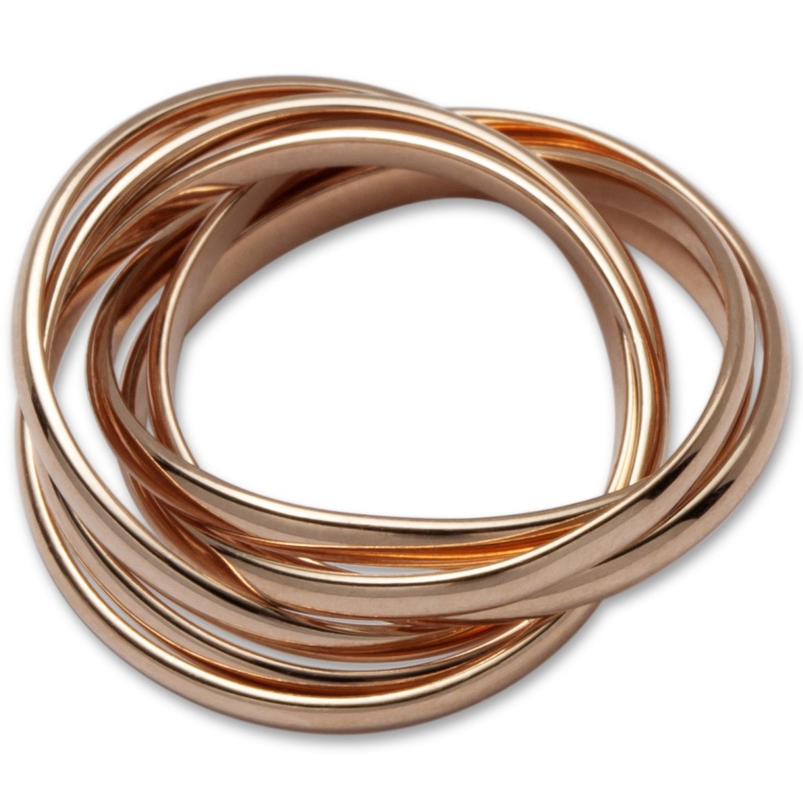 кольцо gooix Damen Edelstahl розовое 16,6 мм Größe 52 443-05859