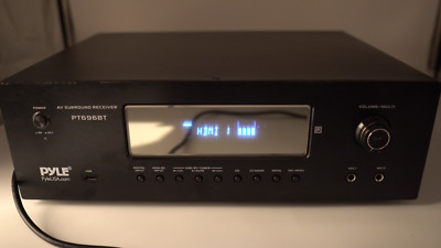 Pyle PT696BT 5.2-Channel Black Bluetooth Home Theater Receiver - 1000W - Read