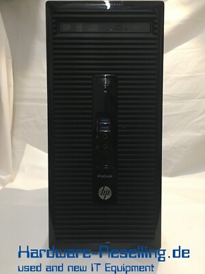 HP ProDesk 400 G2 Intel i5 4x 3,7GHz 8GB, 256 GB  SSD WIN10PRO   MicroTower PC  