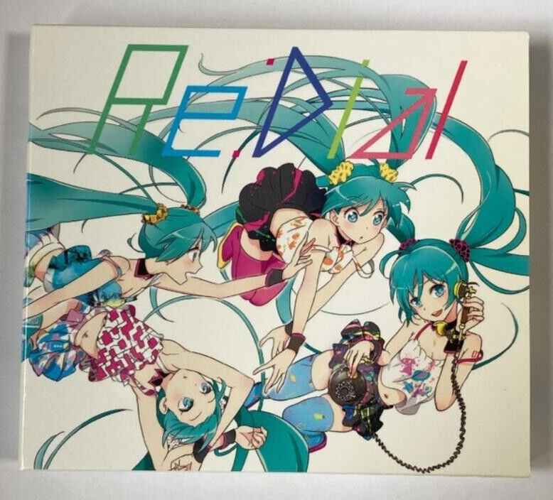 特典CD付き　livetune　Re:Dial　初回盤　ボカロ　CD　初音ミク Re:Dial (Limited Edition) CD Livetune Feat. Hatsune Miku JP CD+DVD