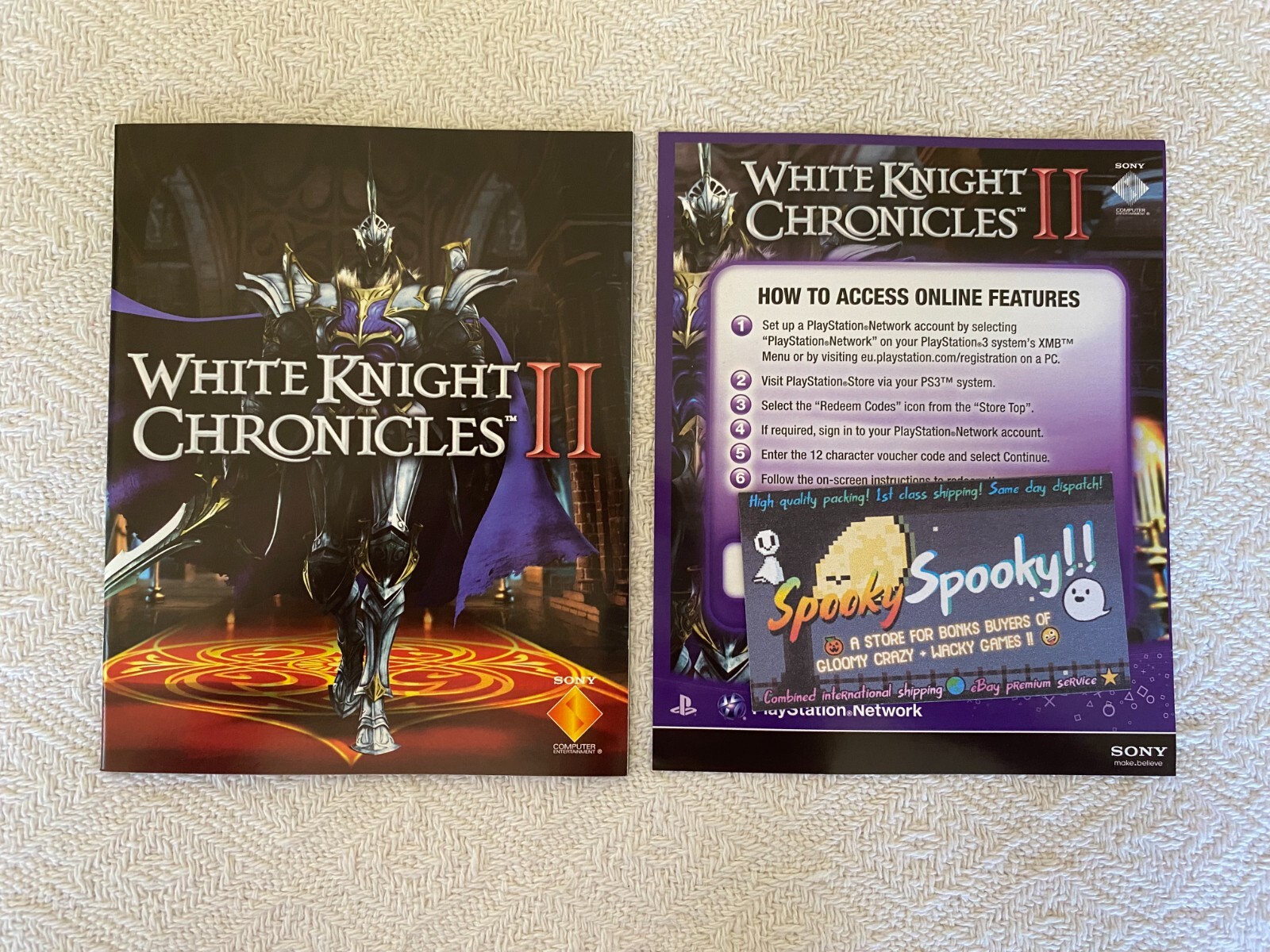 White Knight Chronicles II (PS3) UK PAL! Immaculate! HQ Packing! 1st ...