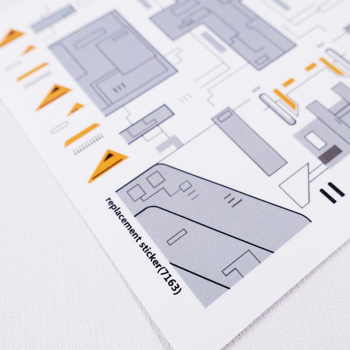 Sticker Shop Adesivi Di Ricambio Personalizzati Per Set LEGO Star Wars Republic Gunship 7163 - Nuovi, Generici Adesivi Volkswagen Golf - Foto 11