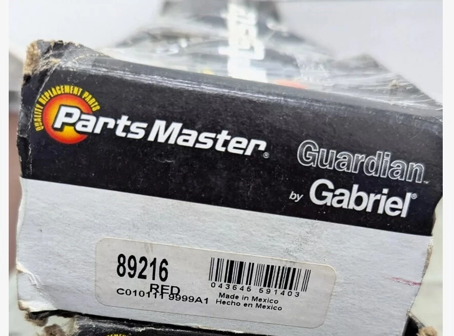 1 Amortiguadores cargados de gas nitrógeno Gabriel 89216 / 81514 [BX#1] Foto 2 de 2