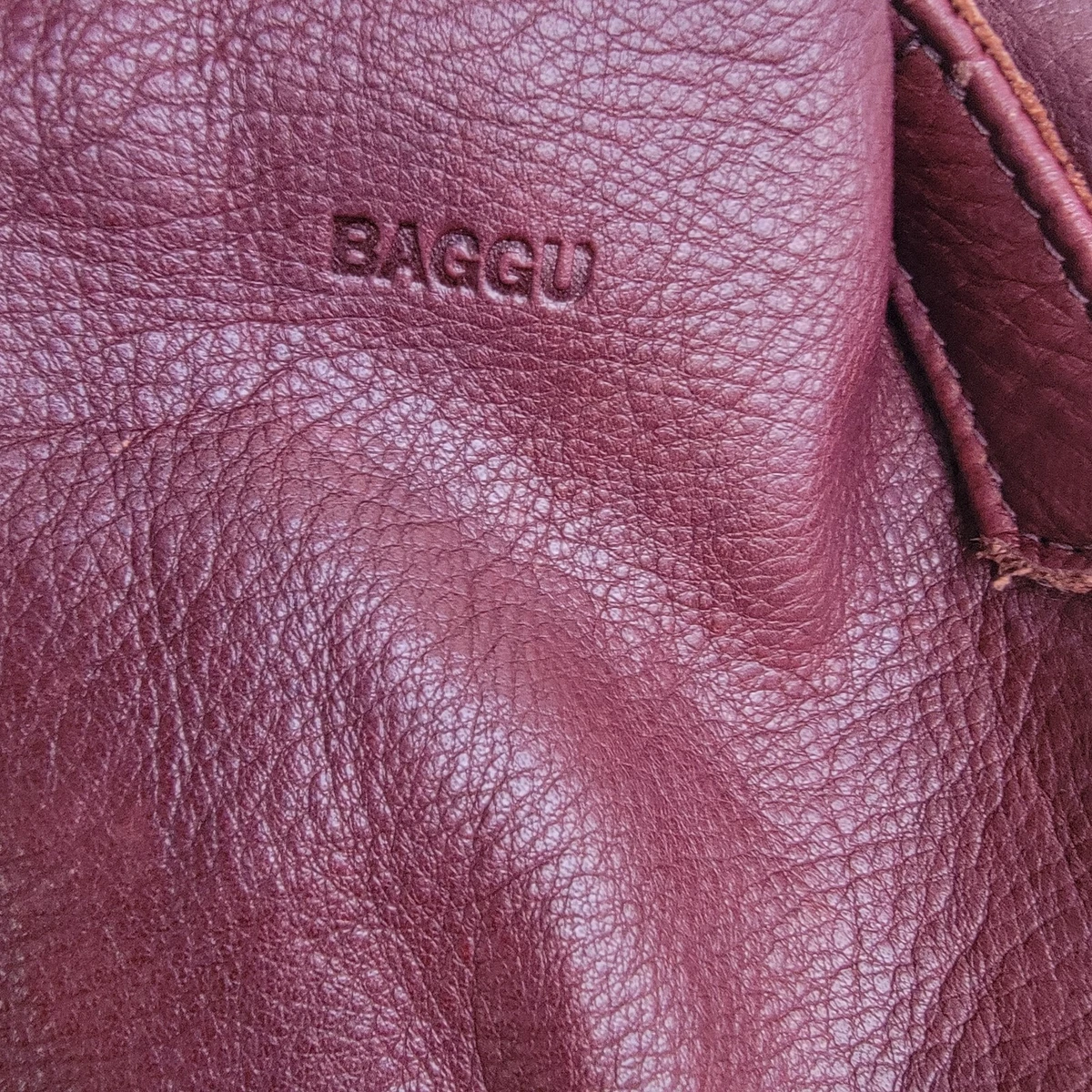 Baggu large leather tote sale