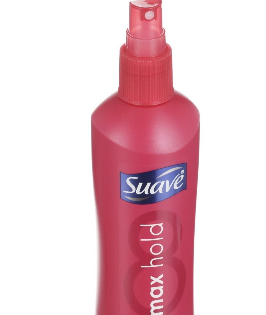 Lot Of 5 Suave Max Hold HAIR SPRAY Scented Long Lasting Hold 8 Non Aerosol 11oz