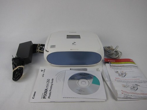 Canon Pixma Mini260 K10295 White Portable inkjet Photo Printer - Picture 2 of 13