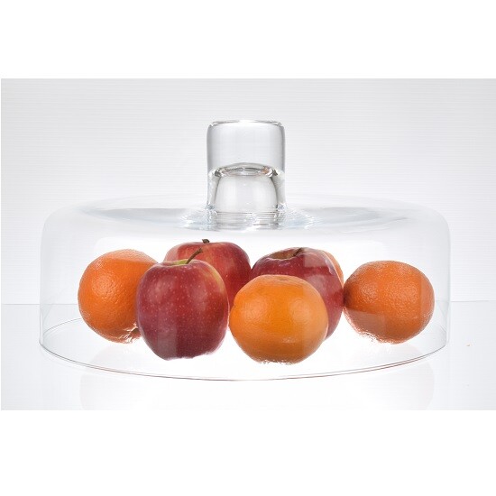 Handmade Glass Display Cover Cloche Dome Tall 16.5 cm x 31 cm