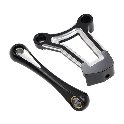 Soporte estabilizador de montaje de motor delantero de corte de borde para Harley FLHX FLHR 09-16 - Imagen 2 de 7