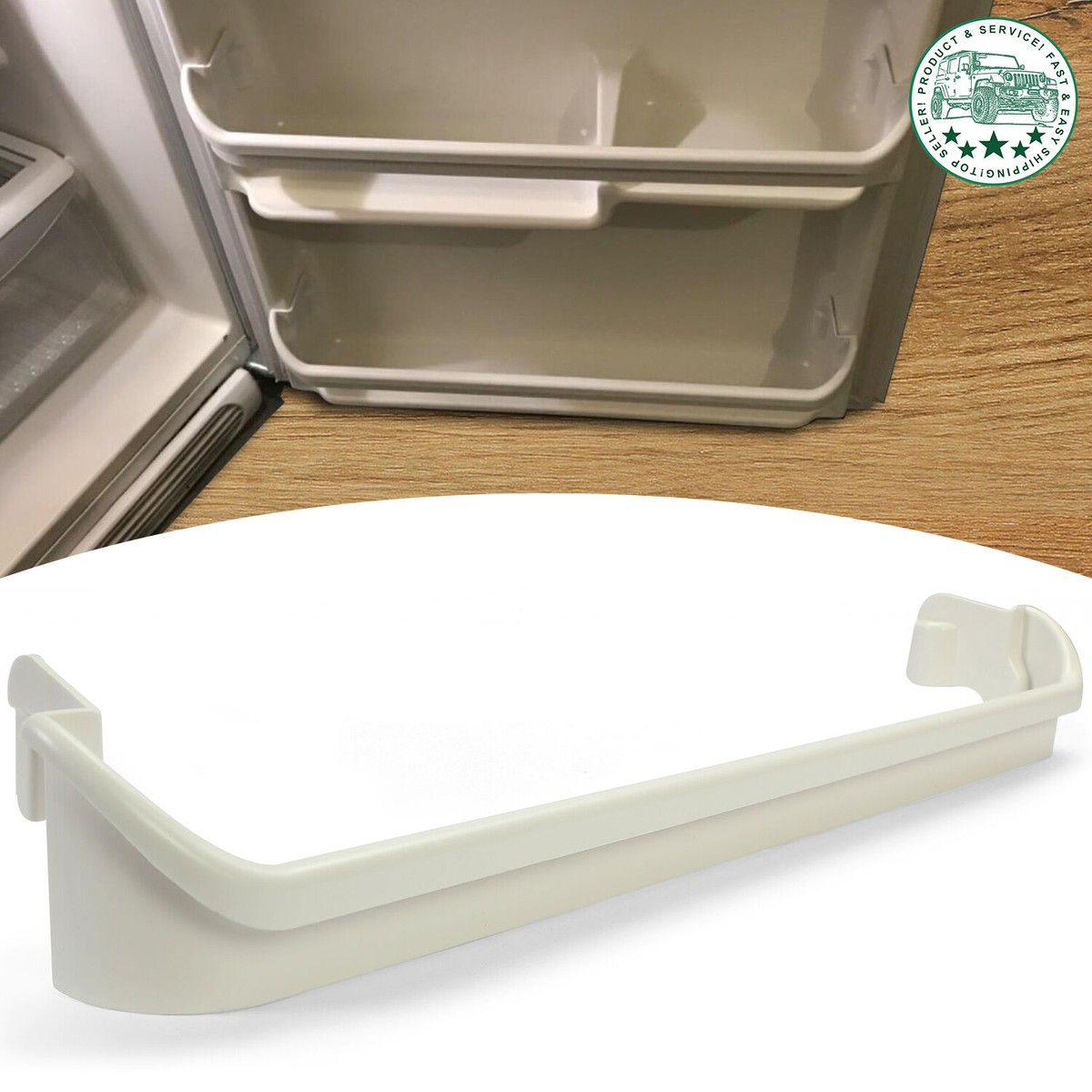 Refrigerator Door Shelf Rack Bar Replace for Frigidaire AP3214630 