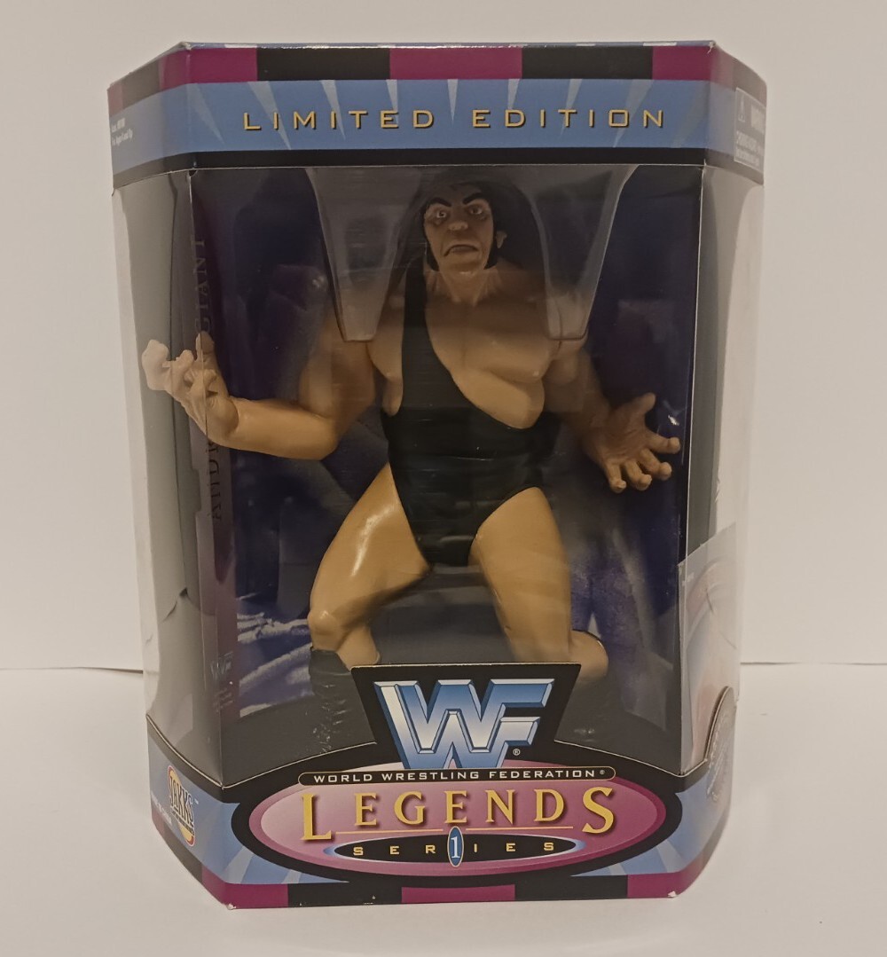 Andre The Giant WWF Legends 1997 JAKKS Action Figure 8" Series1 WWE *NEW*