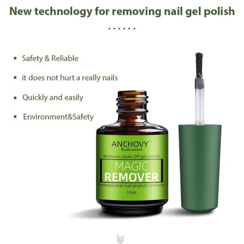Explosive Nail Polish Remover Manicure Nail Gel Polish New~ Soak 15ml 丨UK - Picture 9 of 14