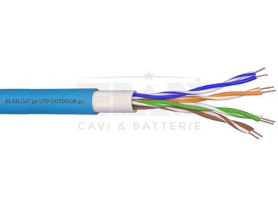 Gebinde Datenkabel Externes UTP CAT5E 4X2X24AWG Doppel Hülle Elan 098243A 305 MT