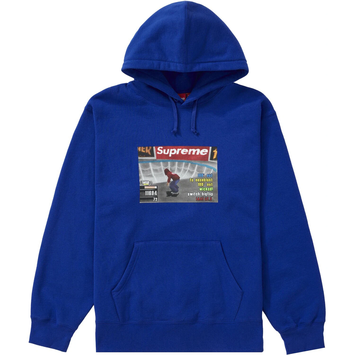 Sweat shirt à capuche Supreme Thrasher Royal