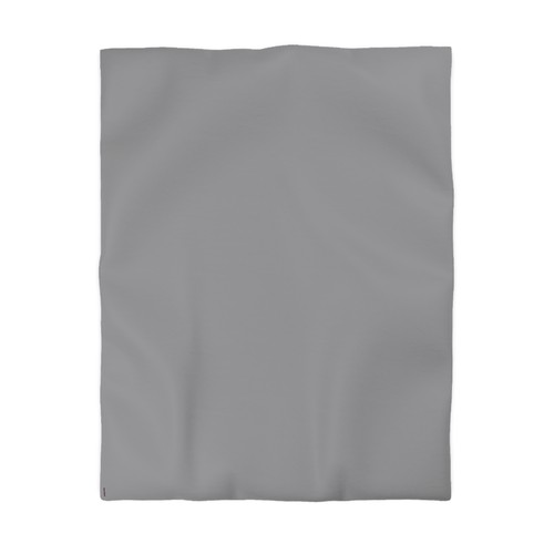 Solid Color Gray Bedding Duvet Cover - Super Soft Microfiber, Ideal Gift Choice - Picture 11 of 13