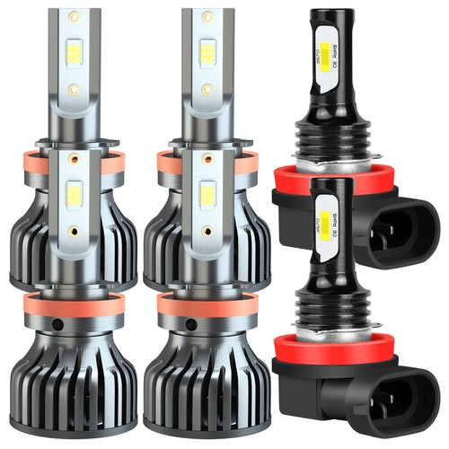 Faro LED haz alto bajo + bombilla antiniebla F8 6000K para Nissan Rogue 2014-2020 - Imagen 2 de 13