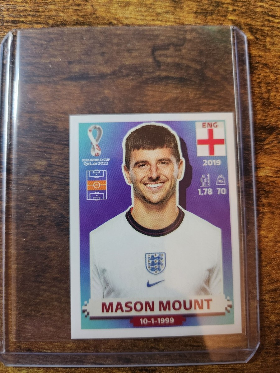 2022 Panini FIFA World Cup USA Stickers- Mason Mount #ENG 14