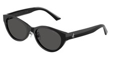 JIMMY CHOO JC5064D 500087 Black Dark Grey 55 mm Women's Sunglasses