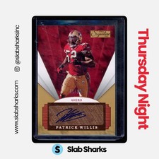 2020 PANINI CHRONICLES #SS-PW PATRICK WILLIS SIGNATURE SERIES BRONZE AUTO /60