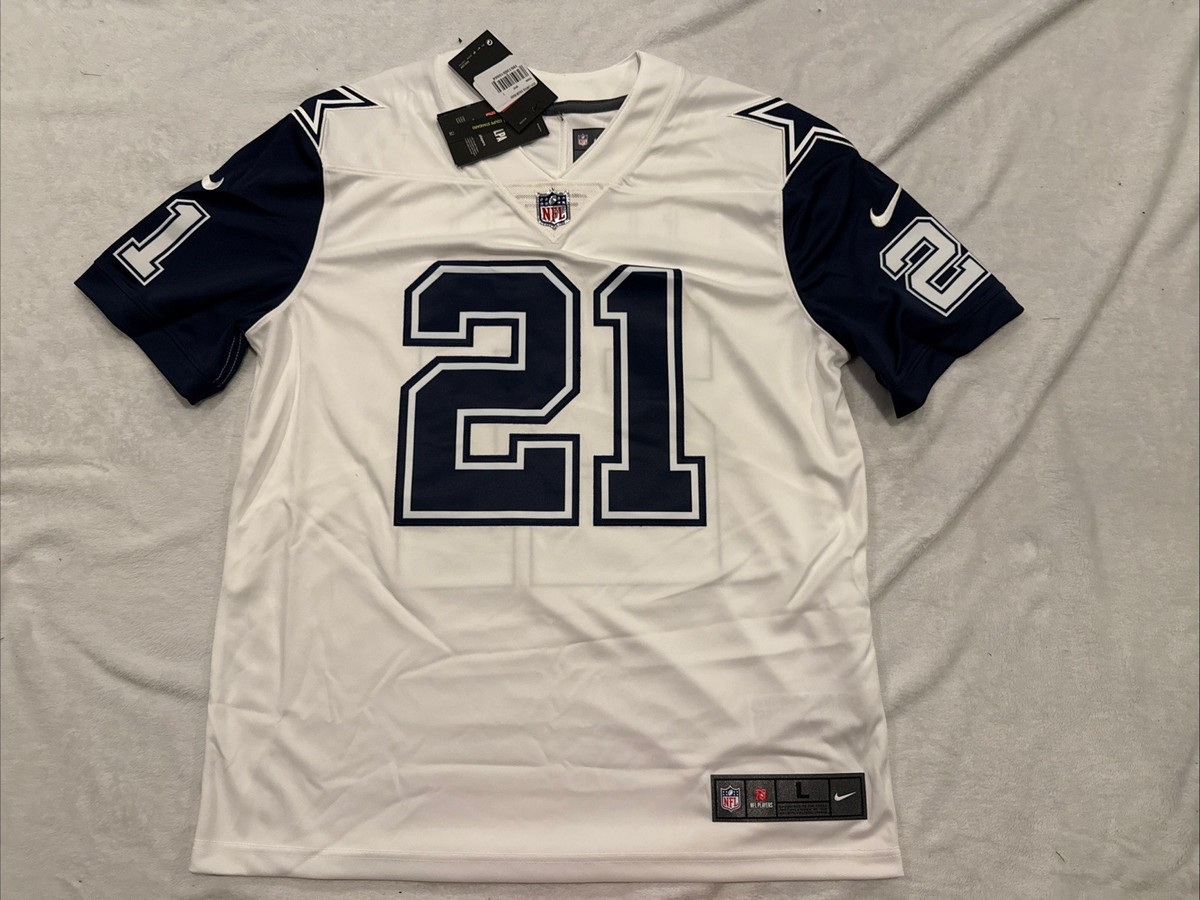 Nike Mens Ezekiel Elliott Dallas Cowboys Vapor Limited Color Rush