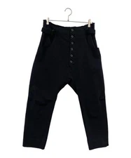 THE VIRIDI-ANNE                    High-density jersey sarouel cropped pants bla