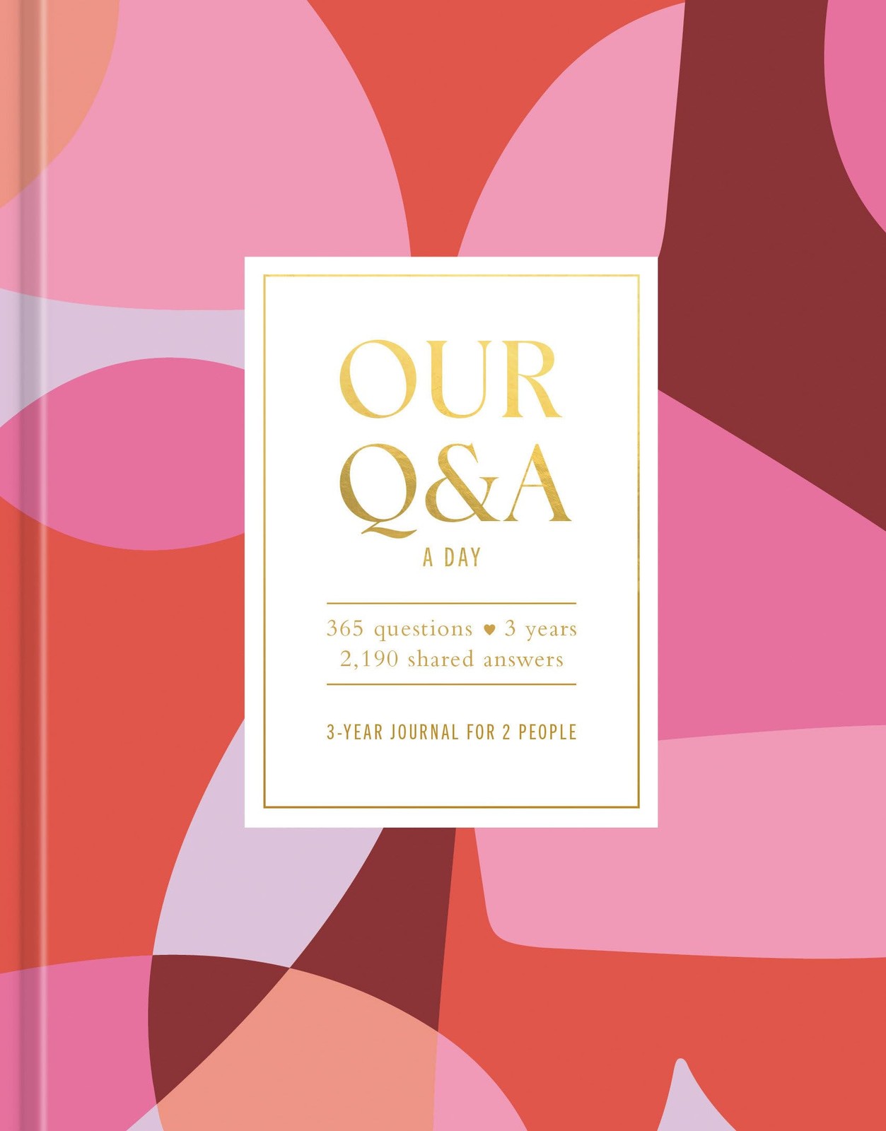Our Q&A A Day (Hearts) : 3-Year Journal For 2 People Potter Gift - Image 5