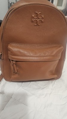 Tory Burch Leather Backpack in Brown