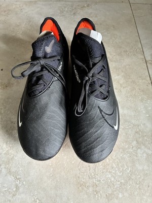 Nike Phantom Vision VSN FG Soccer Cleats Black Orange Mens Size 6.5